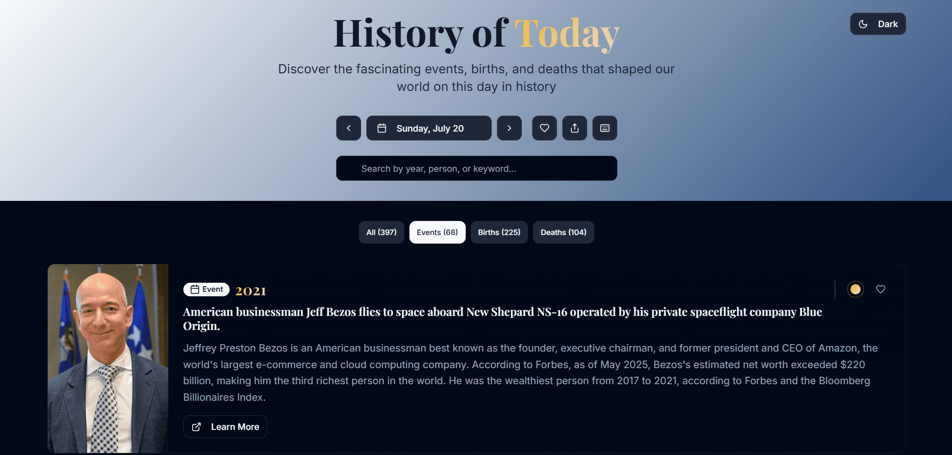 History of Today